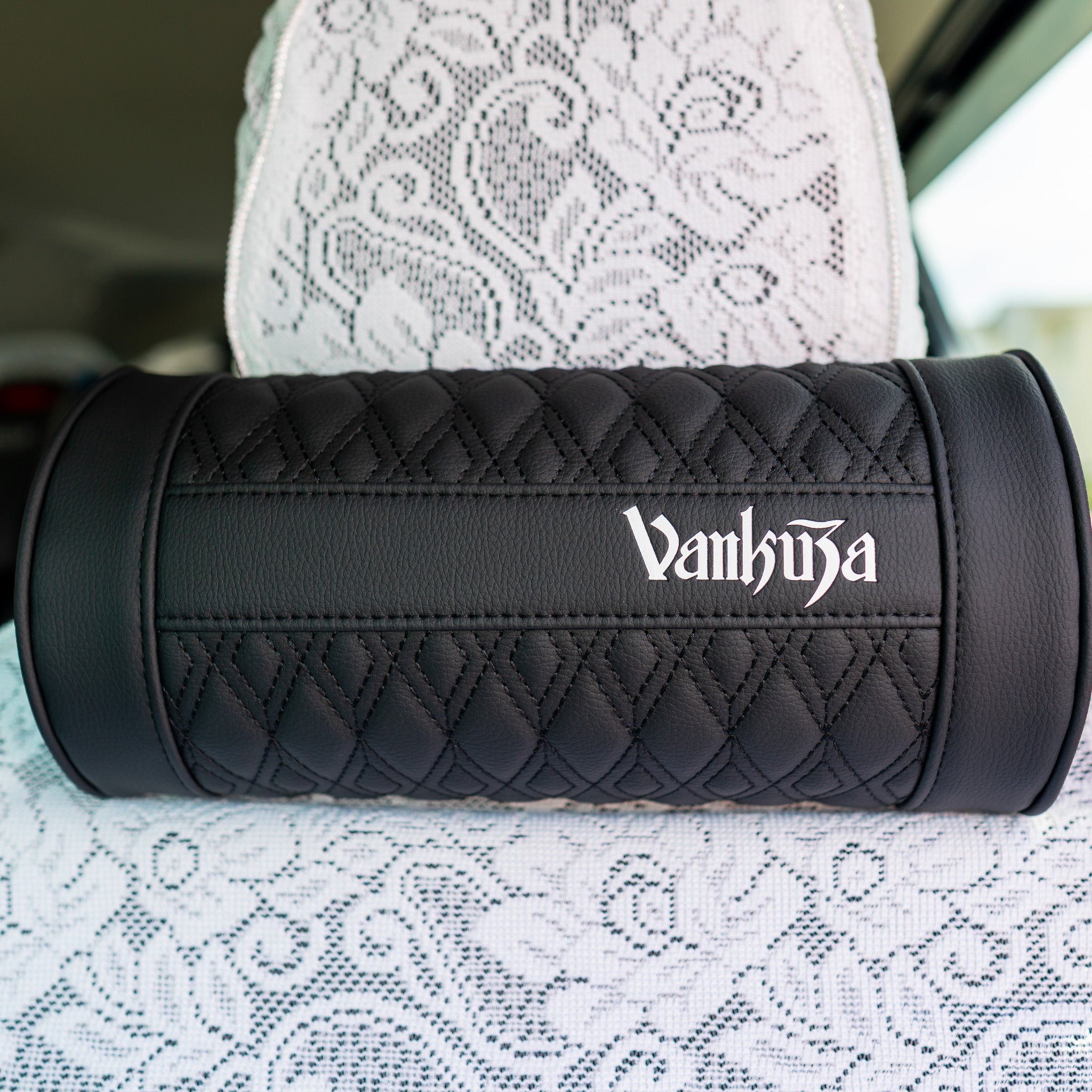 VIP Neck Pillow - Black (Set of 2)