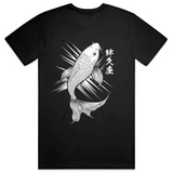 Vankuza Koi Tee — Black
