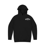 Hannya Pullover Hoodie Black No Drawstring