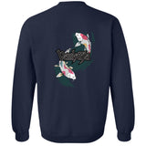 Koi Crewneck Pullover Sweatshirt