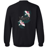 Koi Crewneck Pullover Sweatshirt