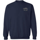 Sun Crewneck Pullover Sweatshirt